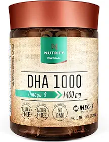 Nutrify - Ômega 3 DHA 1000mg - 120 Cápsulas