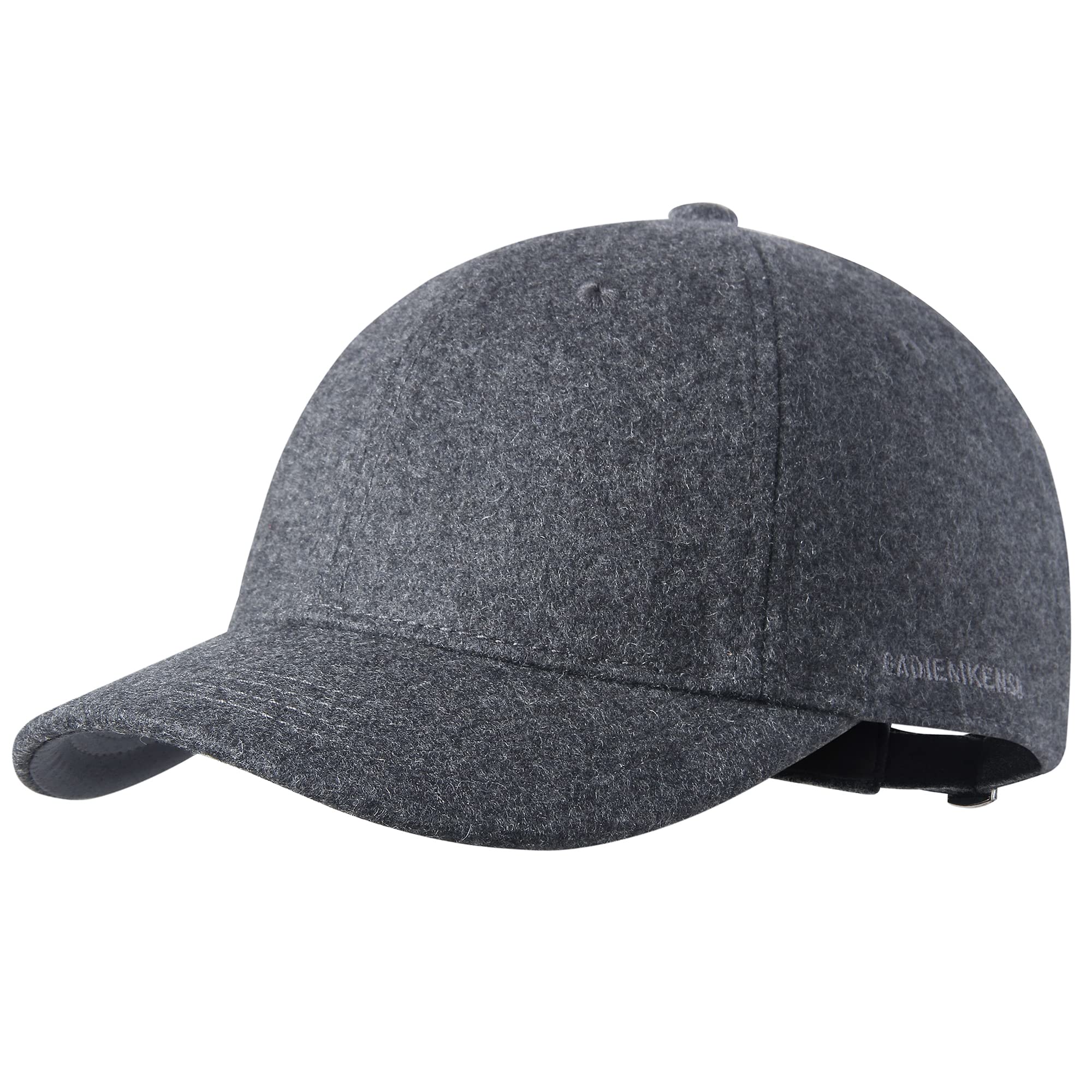 Winter Men Sport Baseball Cap 56-59cm Adjustable 5cm Short Brim