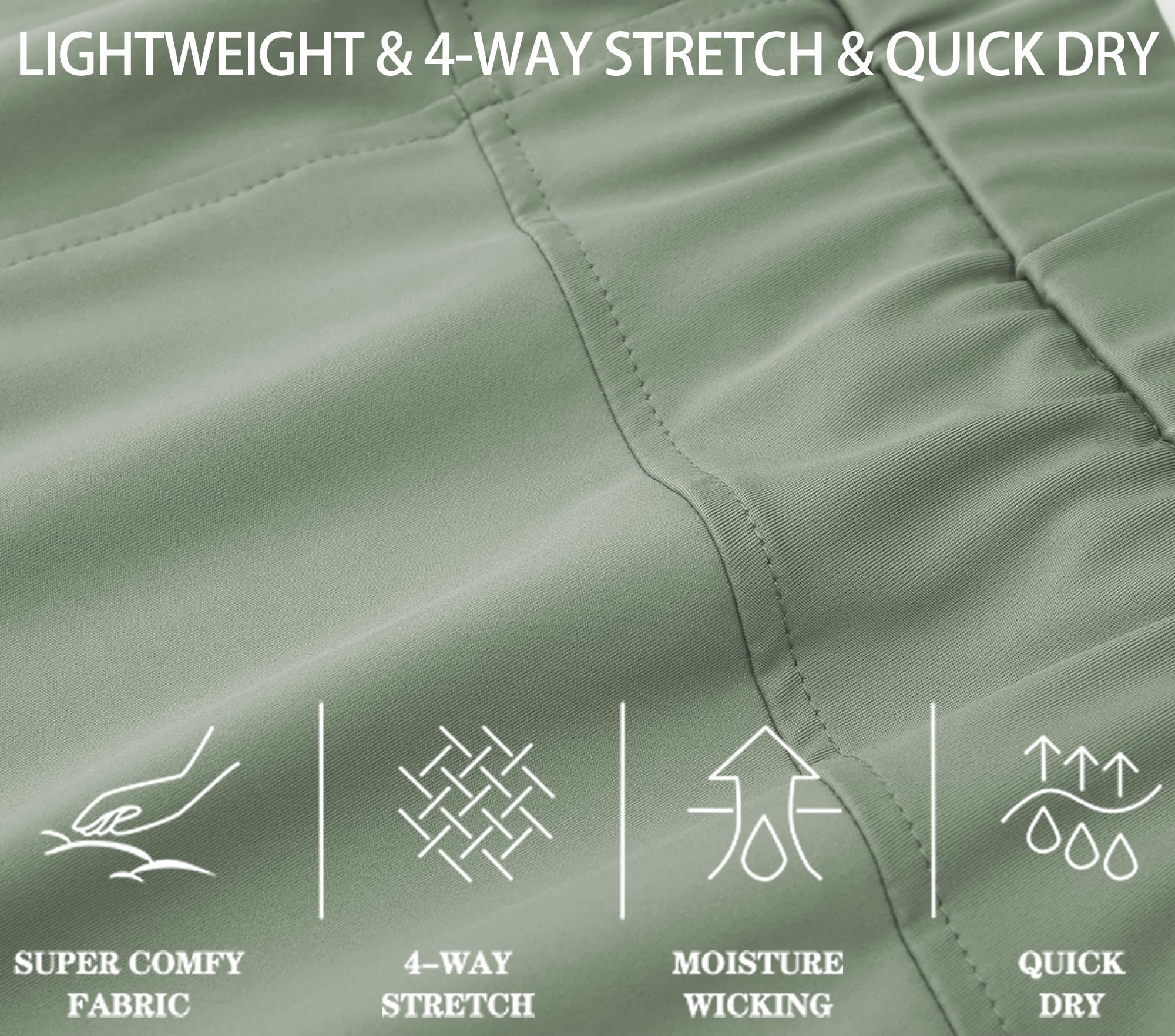 Mounblun Women's Yoga Lounge Shorts Hiking Active Running Workout Shorts Comfy Travel Casual Shorts with Pockets