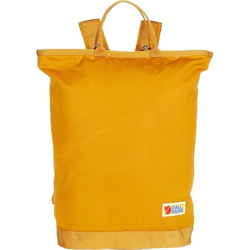 Fjallraven Vardag Totepack - Top Handles, Dual-Zip Closure, and Lightly Padded Shoulder Straps