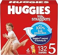 Vista 38 de Huggies Little Snugglers Pañales para bebé talla 1