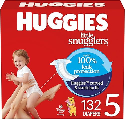 Miniatura 41 de Huggies Pañales tamaño 4, pañales Little Snugglers para bebé, talla 4 (22-37 libras), 150 unidades (6 paquetes de 25), el embalaje puede variar