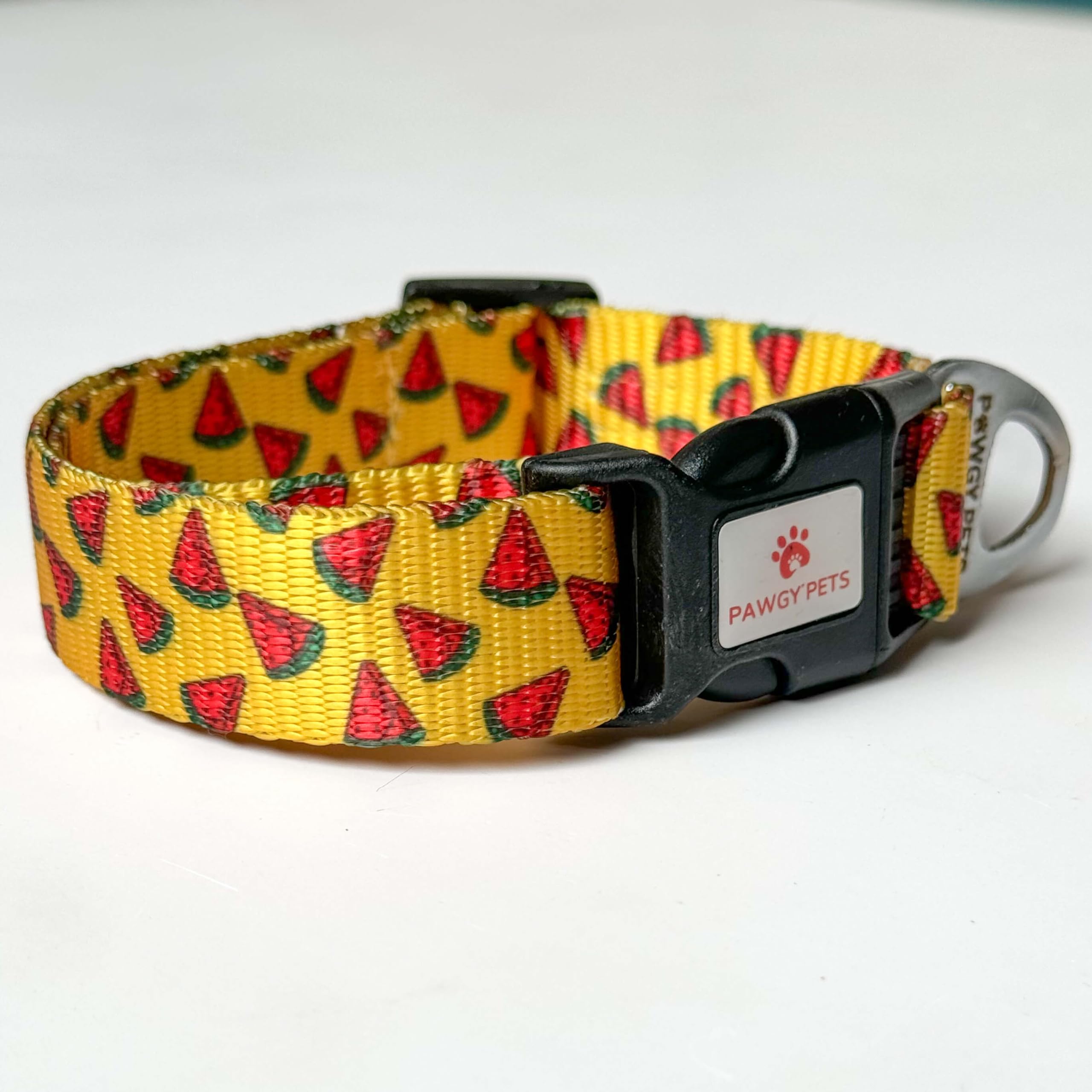 Pawgy Pets Watermelon Pattern Collar for Dogs and Cats - Yellow (Large (1.25 inch) (B0D4HKBWCX) Amazon Price History, Amazon Price Tracker