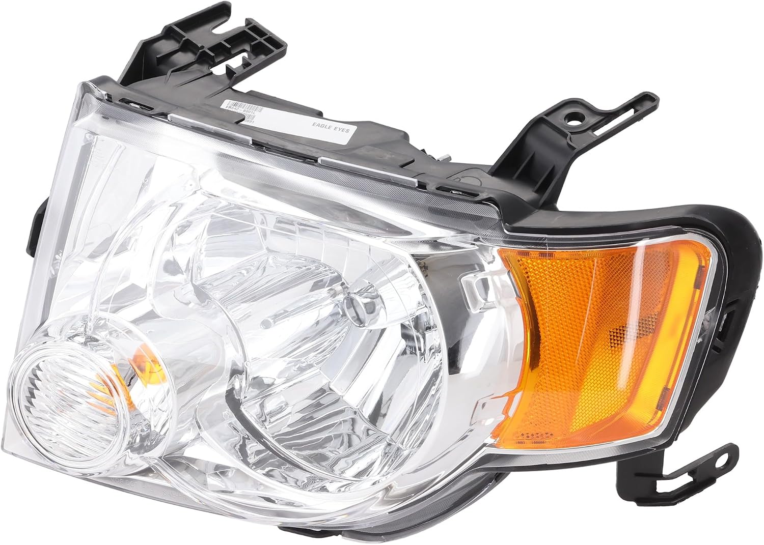 Compatible with 08-12 Escape Front Halogen Headlight Headlamp Head Light Lamp with Bulb Left Driver Side