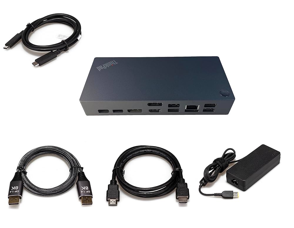 PC周辺機器 Lenovo - Lenovo ThinkPad USB-C Dock v2 Amazon.com: Lenovo ThinkPad USB-C Dock Gen 2 (40AS0090