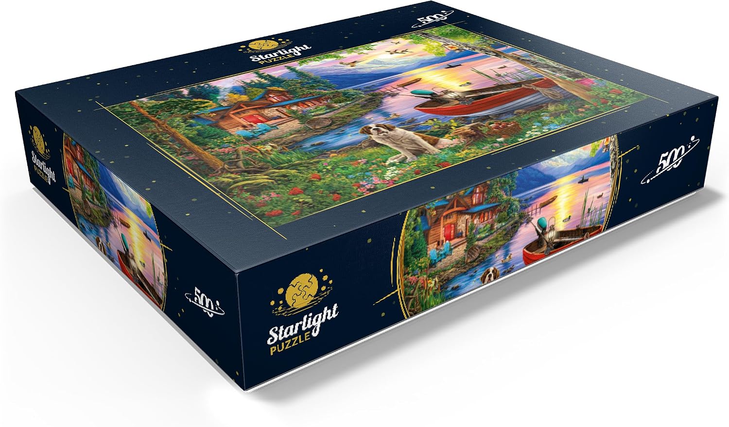 MyPuzzle Weekend Retreat - Premium 500 Piece Jigsaw Puzzle for Adults