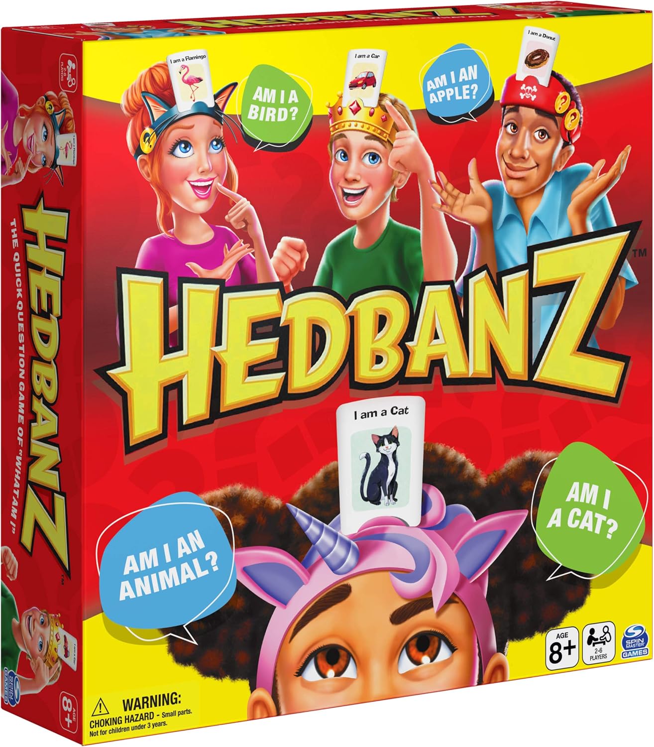 Spin Master Games Hedbanz Picture Guessing Game for Kids and Families