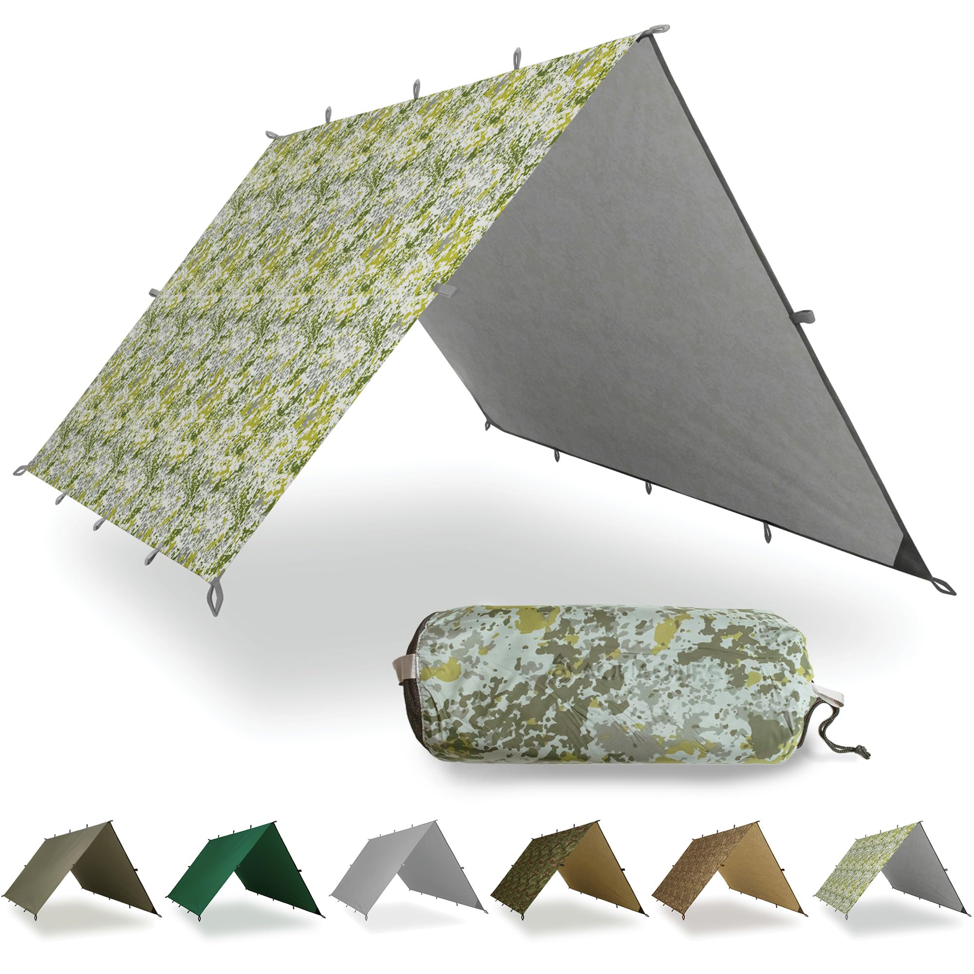 Aqua Quest Safari 3×4 トゥルー・テレイン・カモフラージュ Amazon.com : AquaQuest Safari Tarp – Lightweight Waterproof (5,000