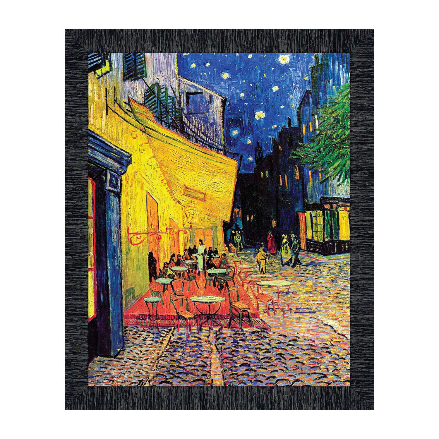 他の人発送×ゴッホCafé Terrace at Night Amazon.com: Cafe Terrace at Night by Vincent Van Gogh Framed Print