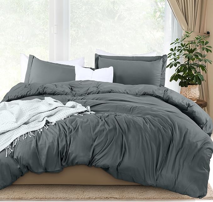 Utopia Bedding Duvet Cover Queen Size - 3 Piece
