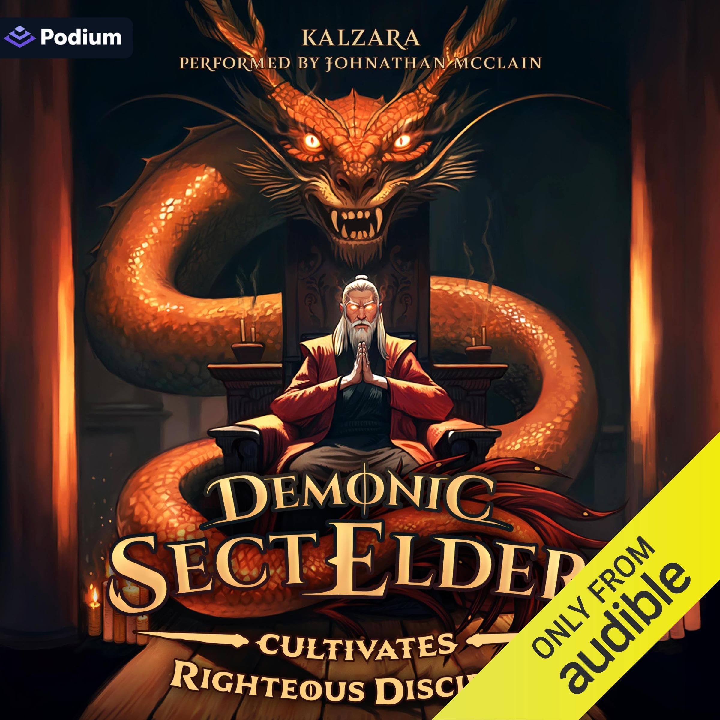 Cover art for Demonic Sect Elder Cultivates Righteous Disciples: An Isekai LitRPG