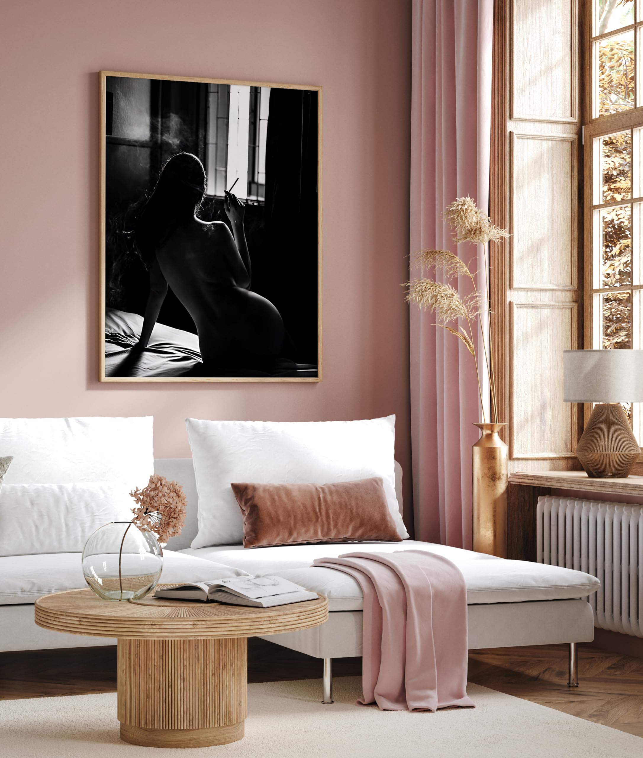 額装済/Nude Back of Woman/フォトグラフ/ポスター 【公式通販】