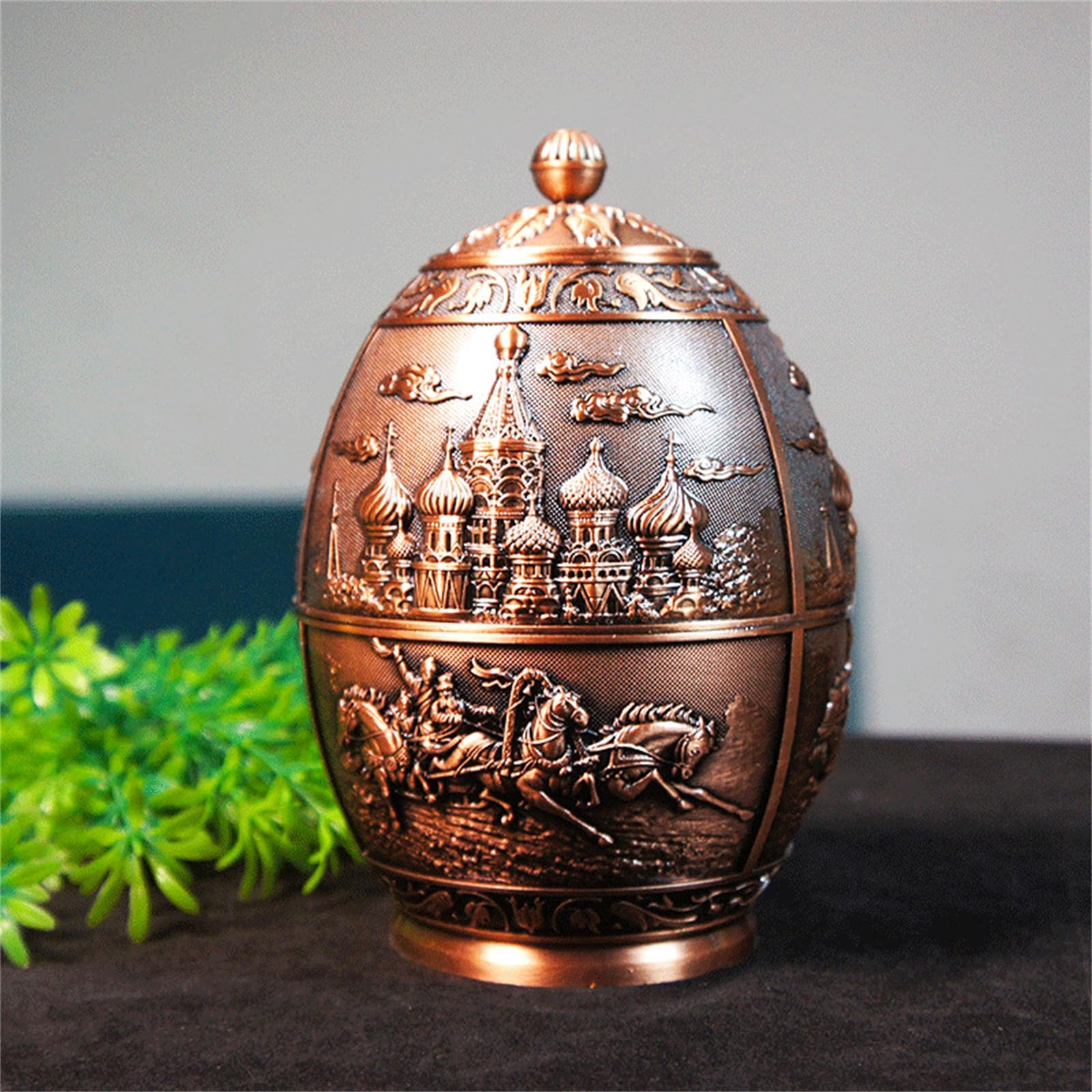 Tetera de aleación para el hogar con tapa Caja de té de metal decorativa Contenedor de azúcar resistente a la humedad para uso y oficina