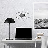 Vista 7 de Calcomanías de araña Cb (plata metálica) (juego de 2) calcomanías de vinilo impermeables de alta calidad para teléfono portátil, accesorio