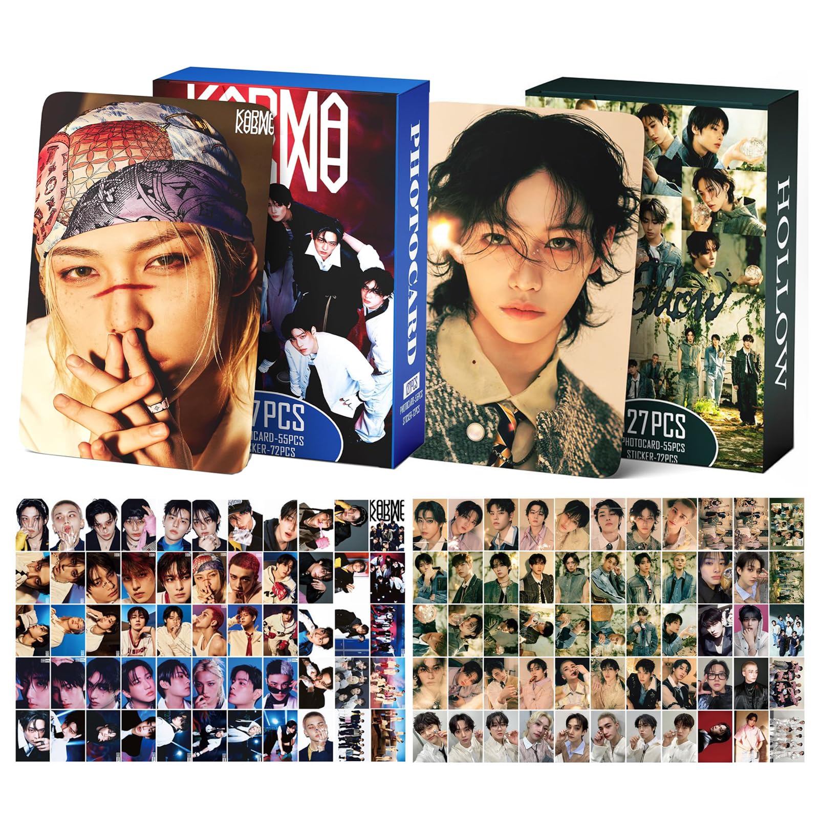 254 PCS Photocards HOLLOW Album Photocards album KARMA Lomo Cards Set Gift