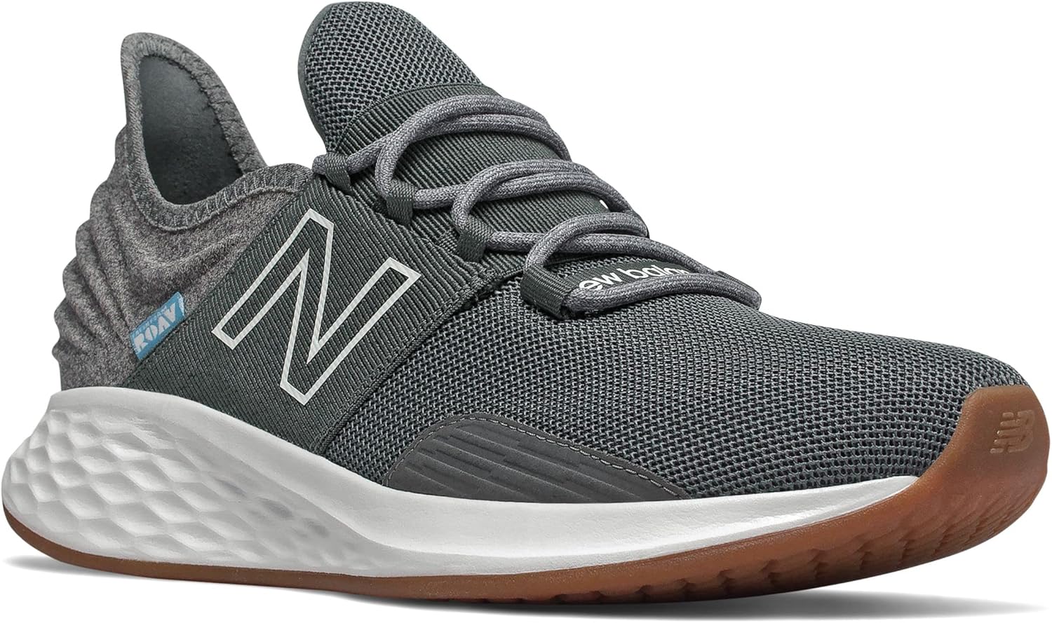 New Balance Men's Fresh Foam Roav V1 Classic Sneaker 7.5 Lead/Light Aluminum