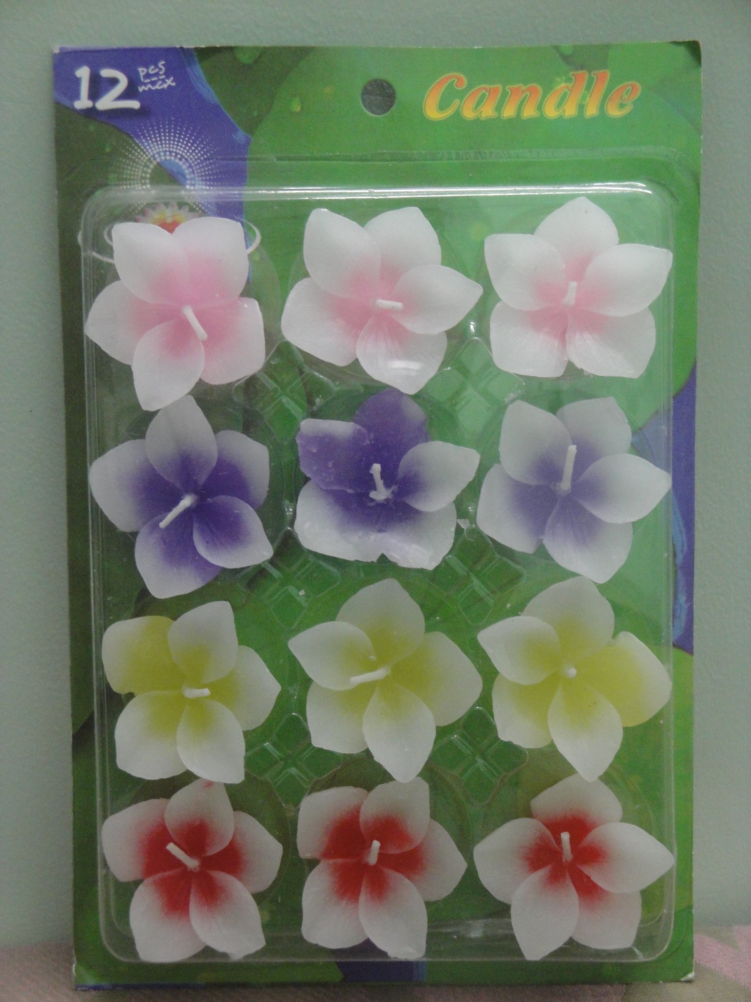 Terro Arts Floating Candle Giftset Wax Candles 12 Pc Set by Terro Artss TD-1957