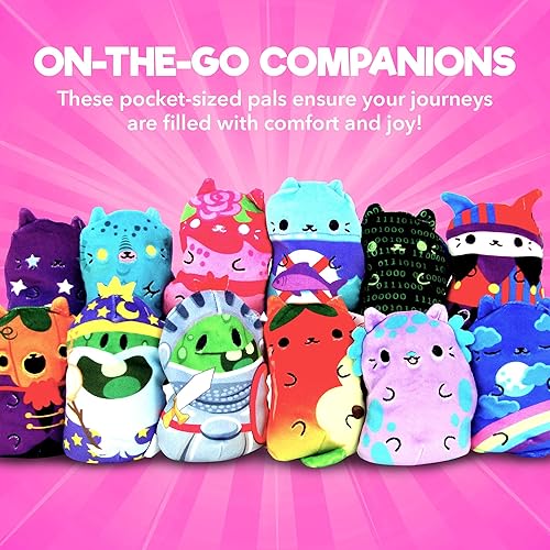 Miniatura 4 de Cats vs Pickles Paquete de 2 bolsas misteriosas rellenas de frijoles  Relleno de calcetines  Bolsas ciegas para niñas y niños  Coleccionables de