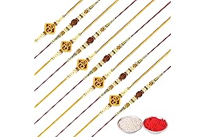 CRAFTONE Set of 12 Rakhi for Girls
