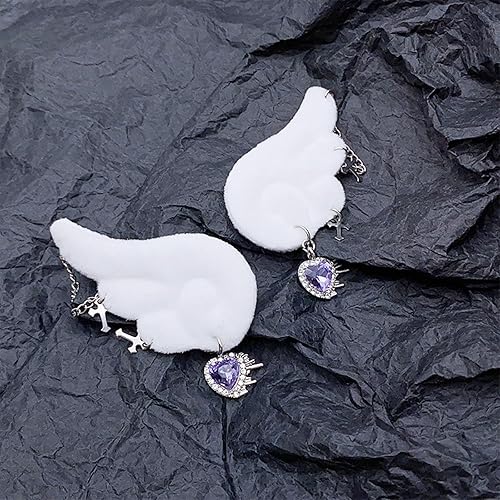 Miniatura 6 de Accesorio para el cabello dulce con ala de ángel, clip de pelo de moda, adorable y delicado, accesorios para el cabello, horquilla duradera y