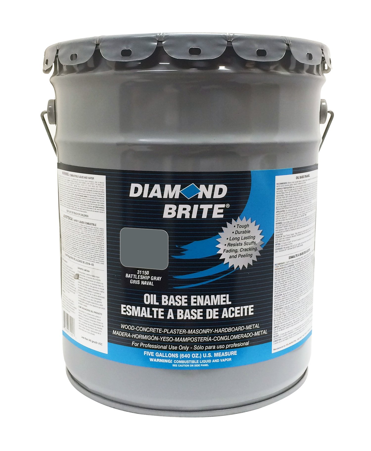 Buy Diamond Brite Paint 31150 5Gallon Oil Base All Purpose Enamel