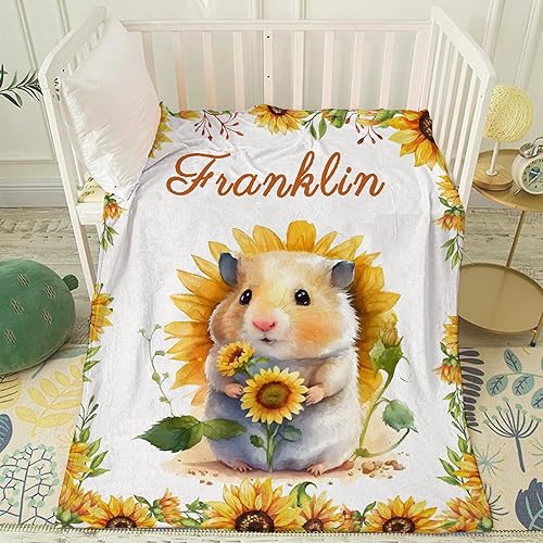 Vista 133 de Regalo personalizado para niños/niños, mantas de zorro personalizadas para sofá, cama, dormitorio, sala de estar, manta ligera