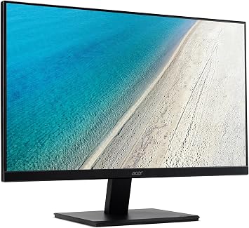 acer 24 Vero V247Y Gbmix FHD IPS Monitor with 4 ms Response Time, Anti-Glare, Adaptive Sync, Integrated Speakers, VESA Mount (100x100mm) & Dockztorm USB Port Expander, HDMI, Black (UM.QV7AA.G03)