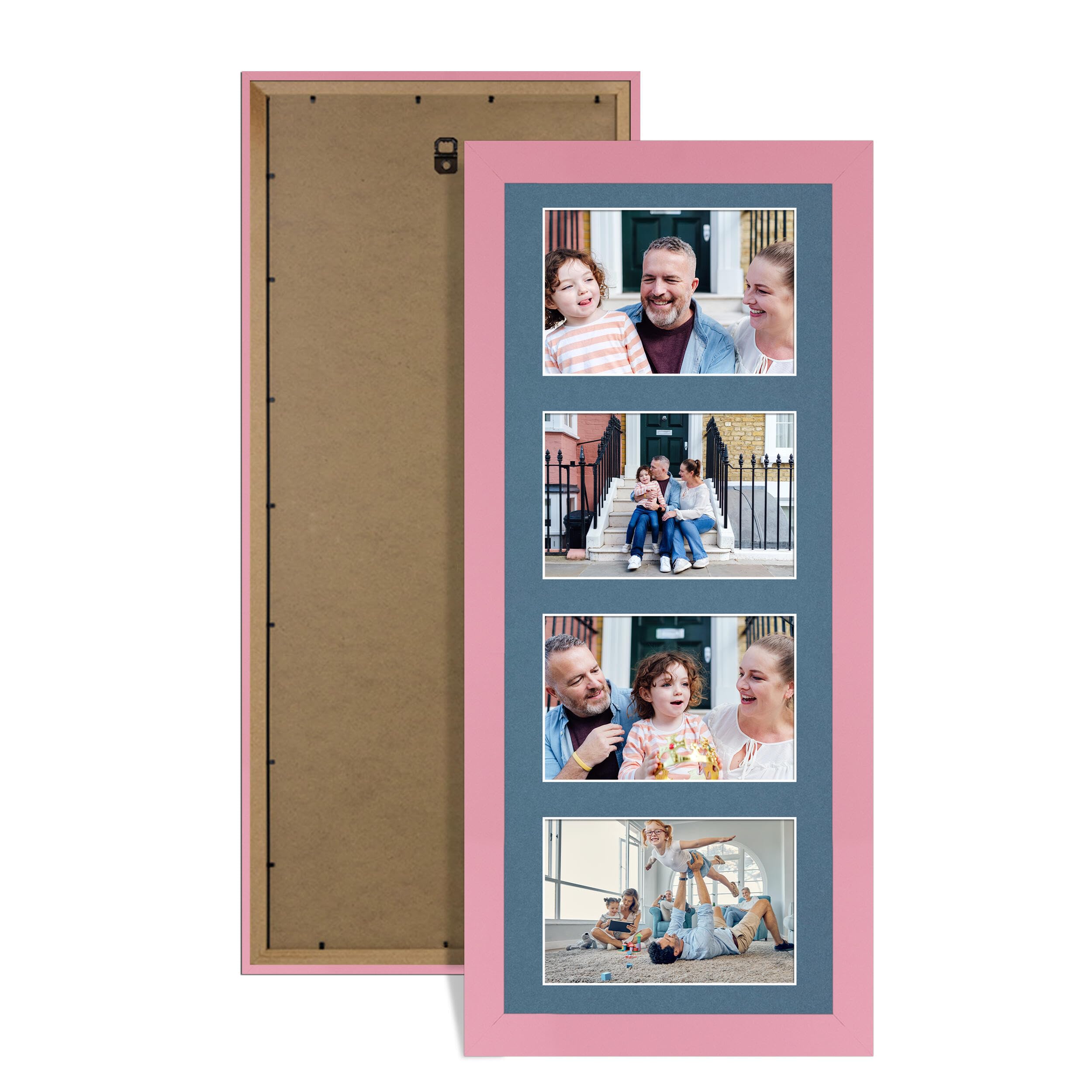 Alison Kingsgate Pink 50x20cm Photo frame for multiple pictures — image 1