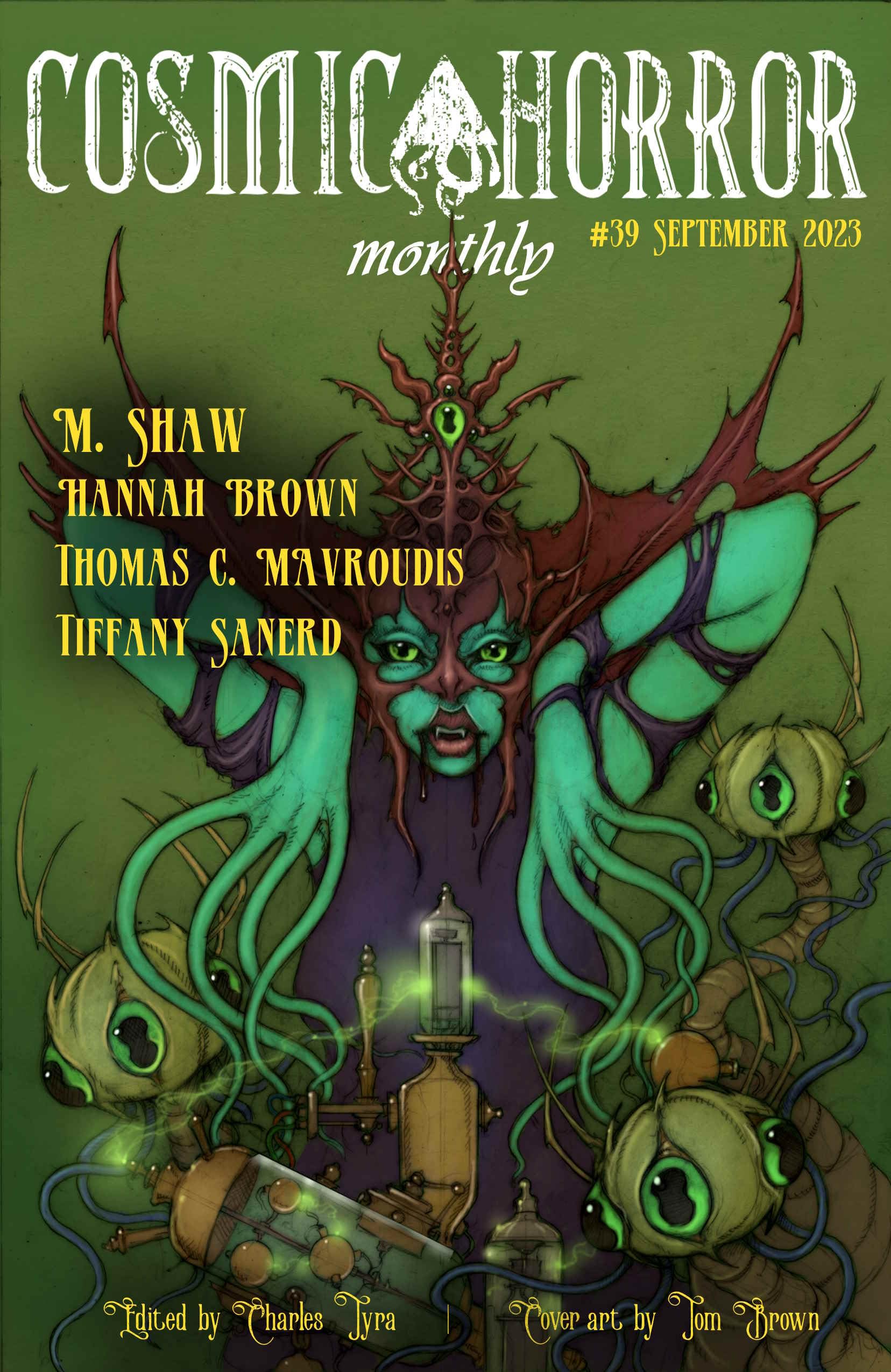 Cover of Cosmic Horror Monthly, September 2023