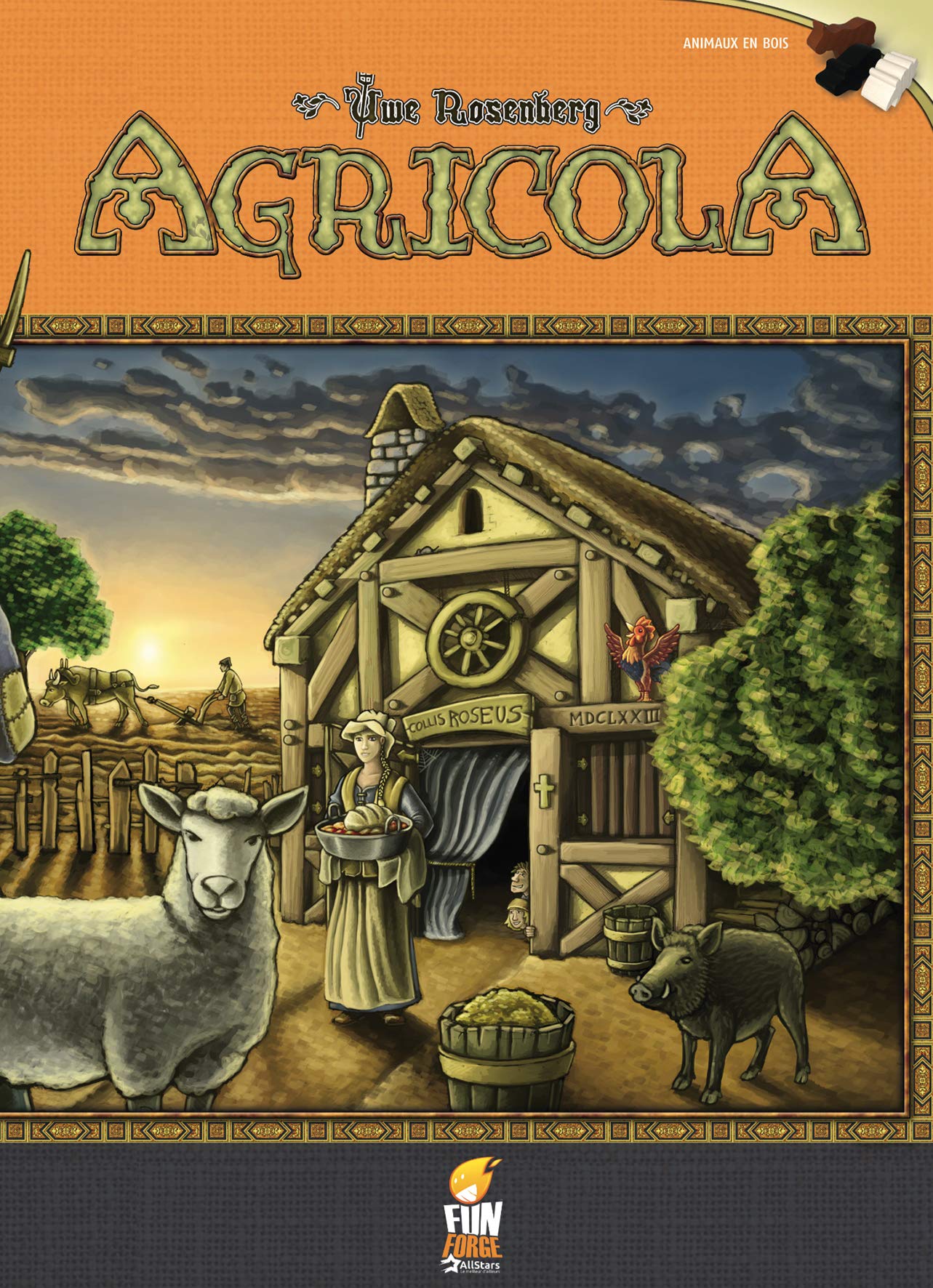 Asmodee - AGRICOLA - Jeu de Société et Stratégie Agricole - Dès 12 Ans