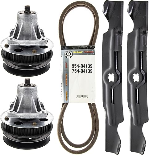 CUB CADET Kit de correa de husillo de hoja 942-04154A 918-04438C 954-04139 CC 760 ES CC 800 CC760