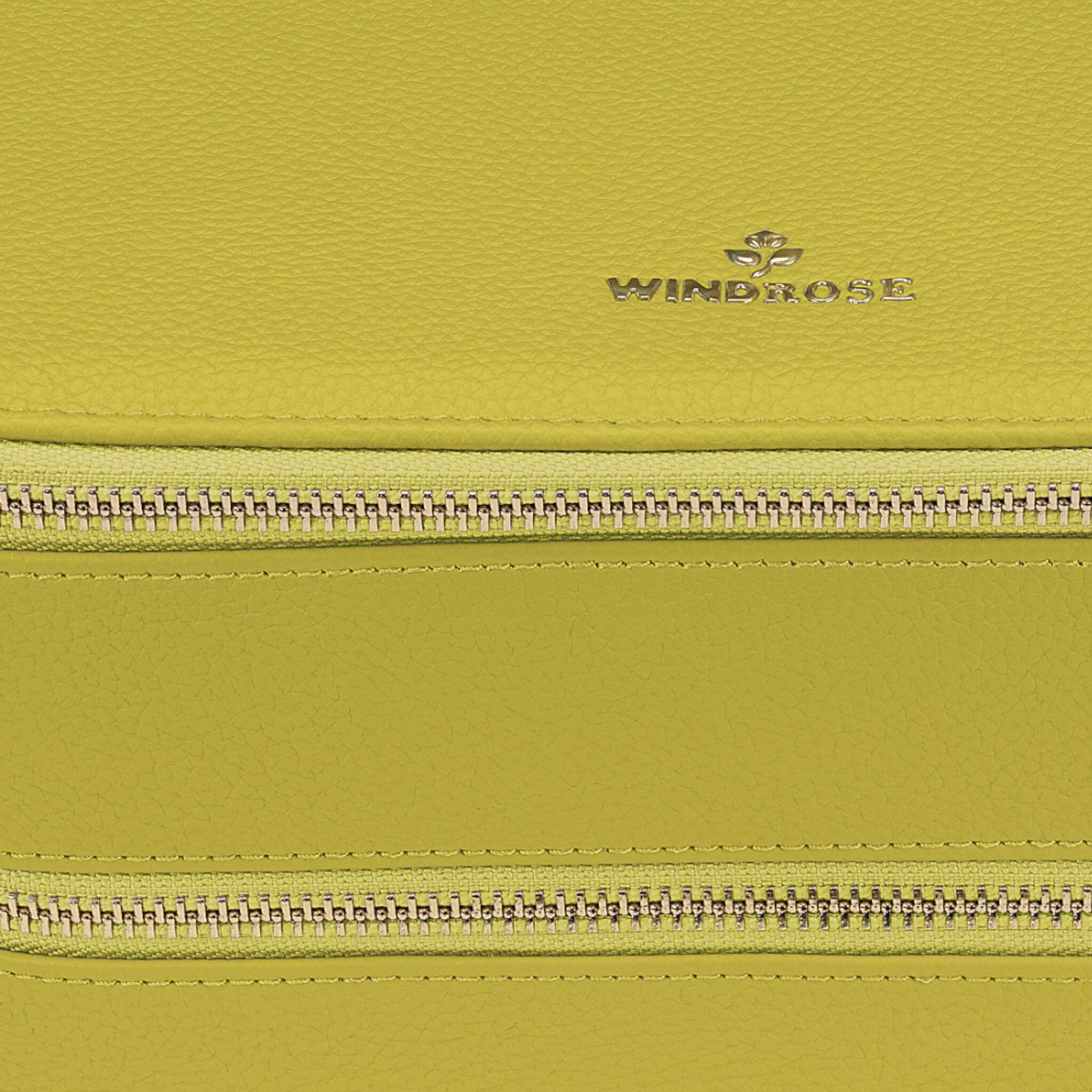 Windrose Szkatułka na biżuterię Aurora Jewelry Case Lime jasnożółta