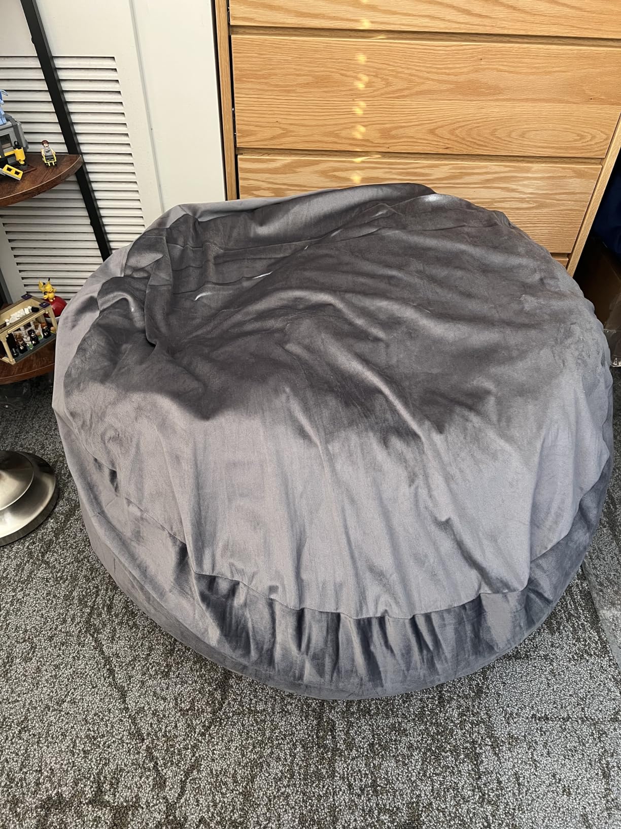 Bean Bag Chairs for Adults - Memory Foam Furniture BeanBag Chair - Kids/Teens Sofa with Soft Micro Fiber Cover photo review