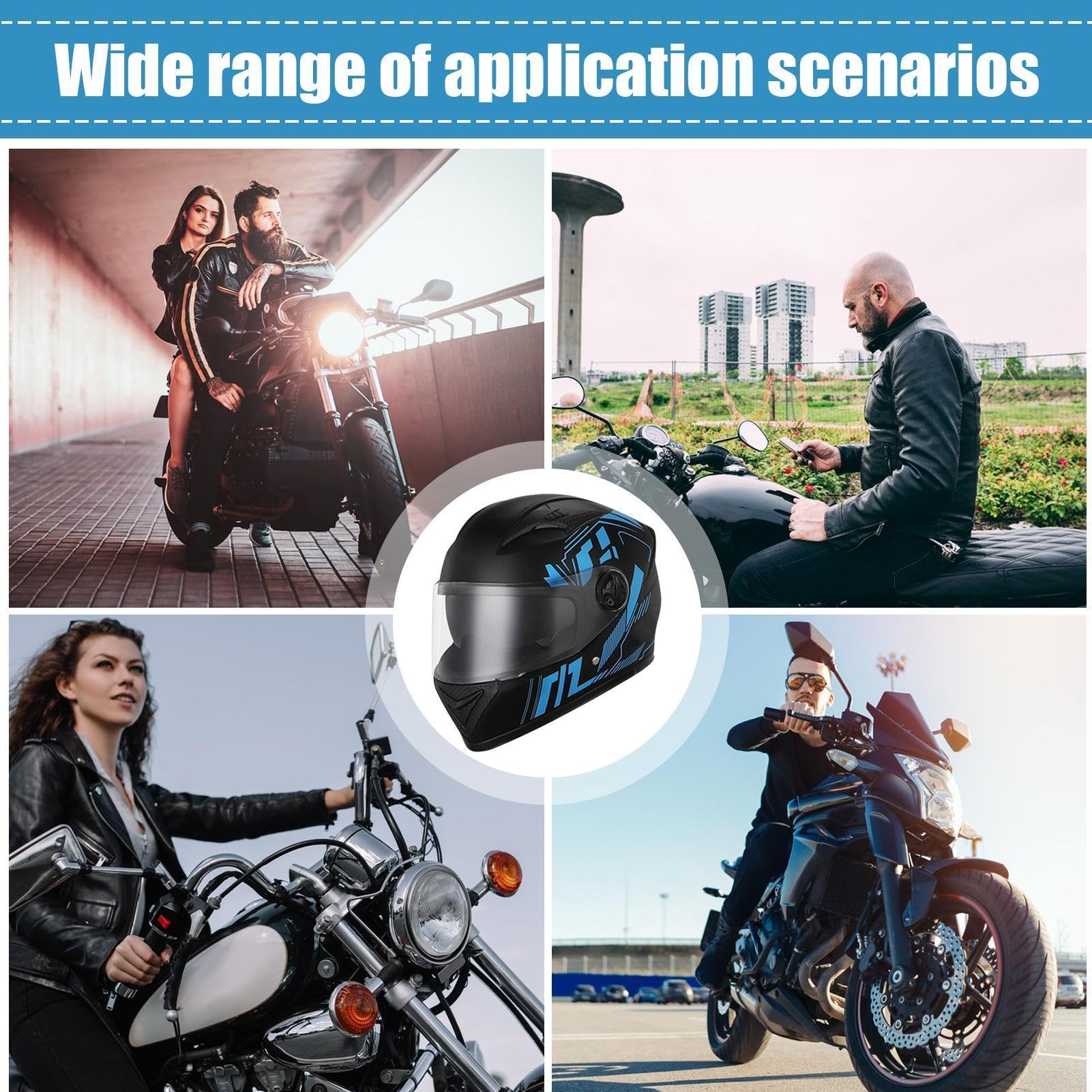 Integralne kaski motocyklowe, męskie kaski wyścigowe