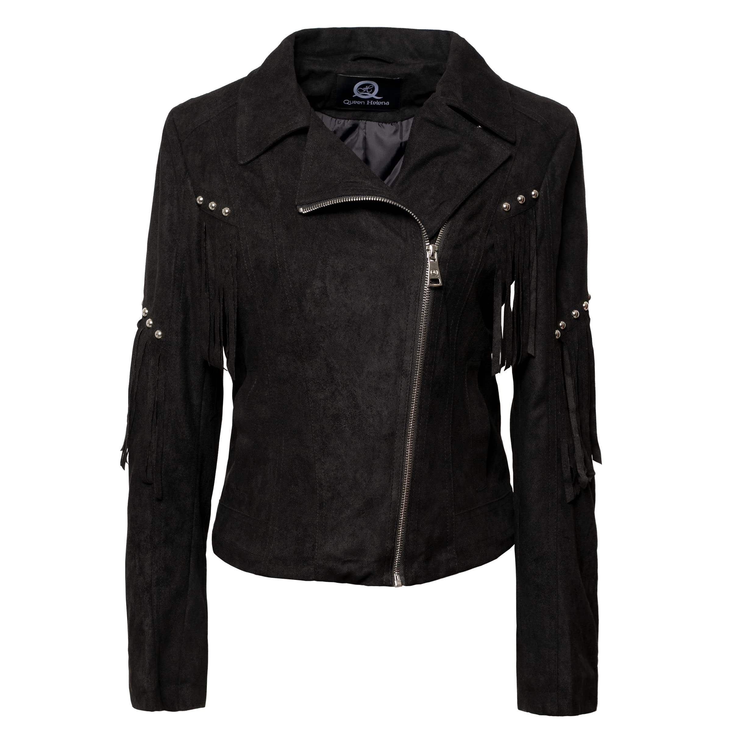 QUEEN HELENA Veste en Cuir pour Femme Y3003