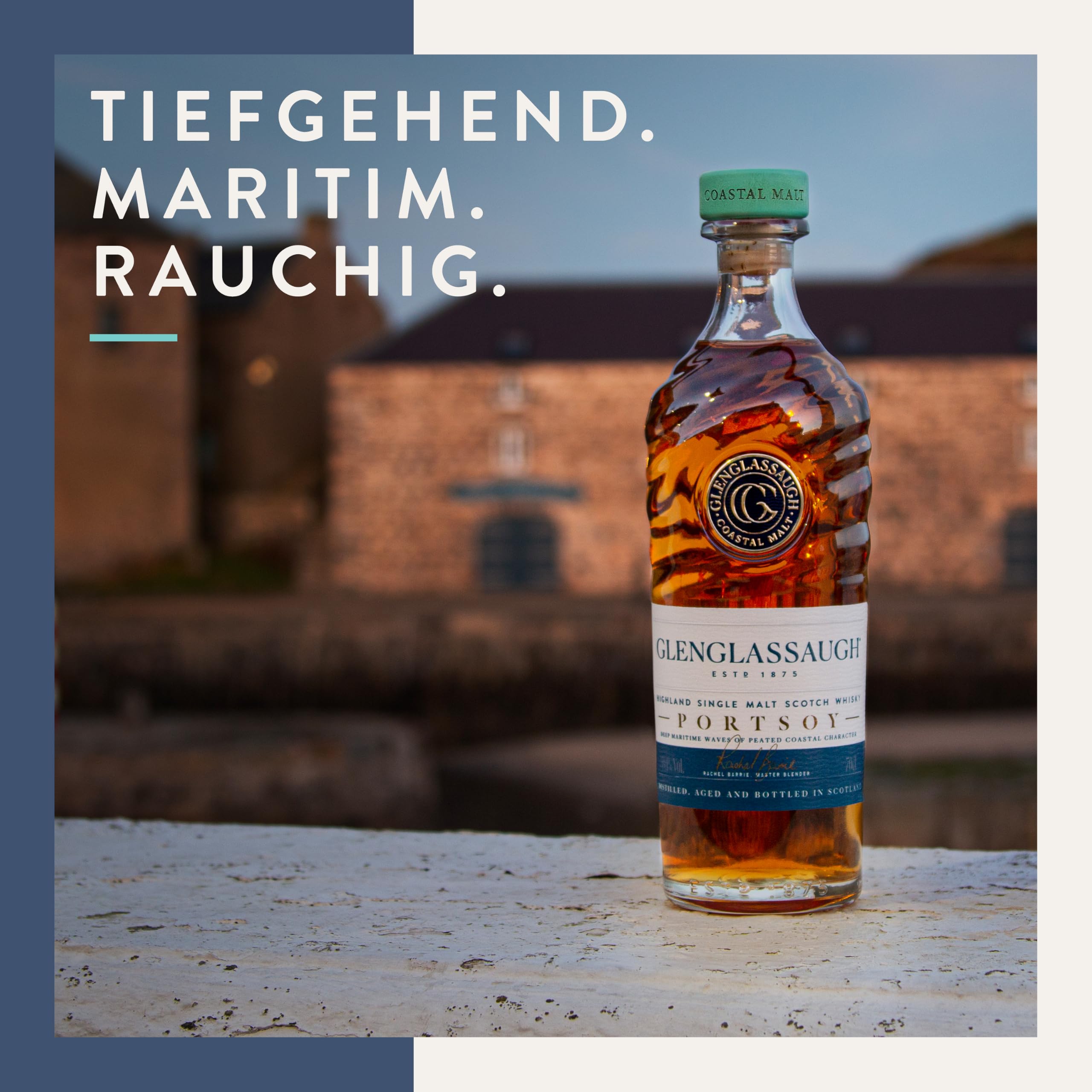 Glenglassaugh 12 Jahre - Premium Single Malt Whisky - Geschenkempfehlung - harmonisch, fruchtig und frisch - 0.7L / 45% Vol.