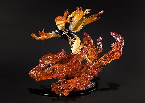Vista 5 de Tamashii Nations Bandai Figuartszero Naruto Uzumaki-Kurama-Kizuna Relation - Estatua