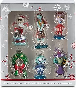 The nightmare before christmas figural ornament set Clearance