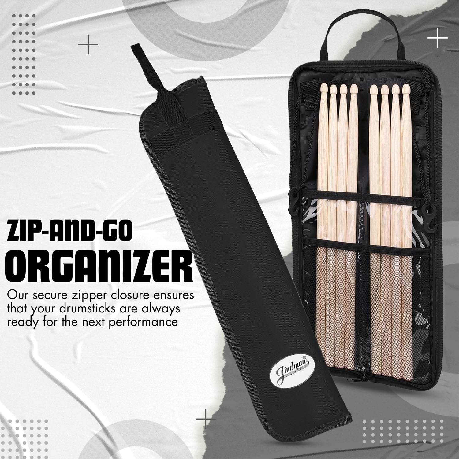 Sac De Transport Pour Bagues De Percussion - Étui Portable En Tissu Oxford - Pour Batterie, Marimba, Xylophone - IMIKEYA - 9
