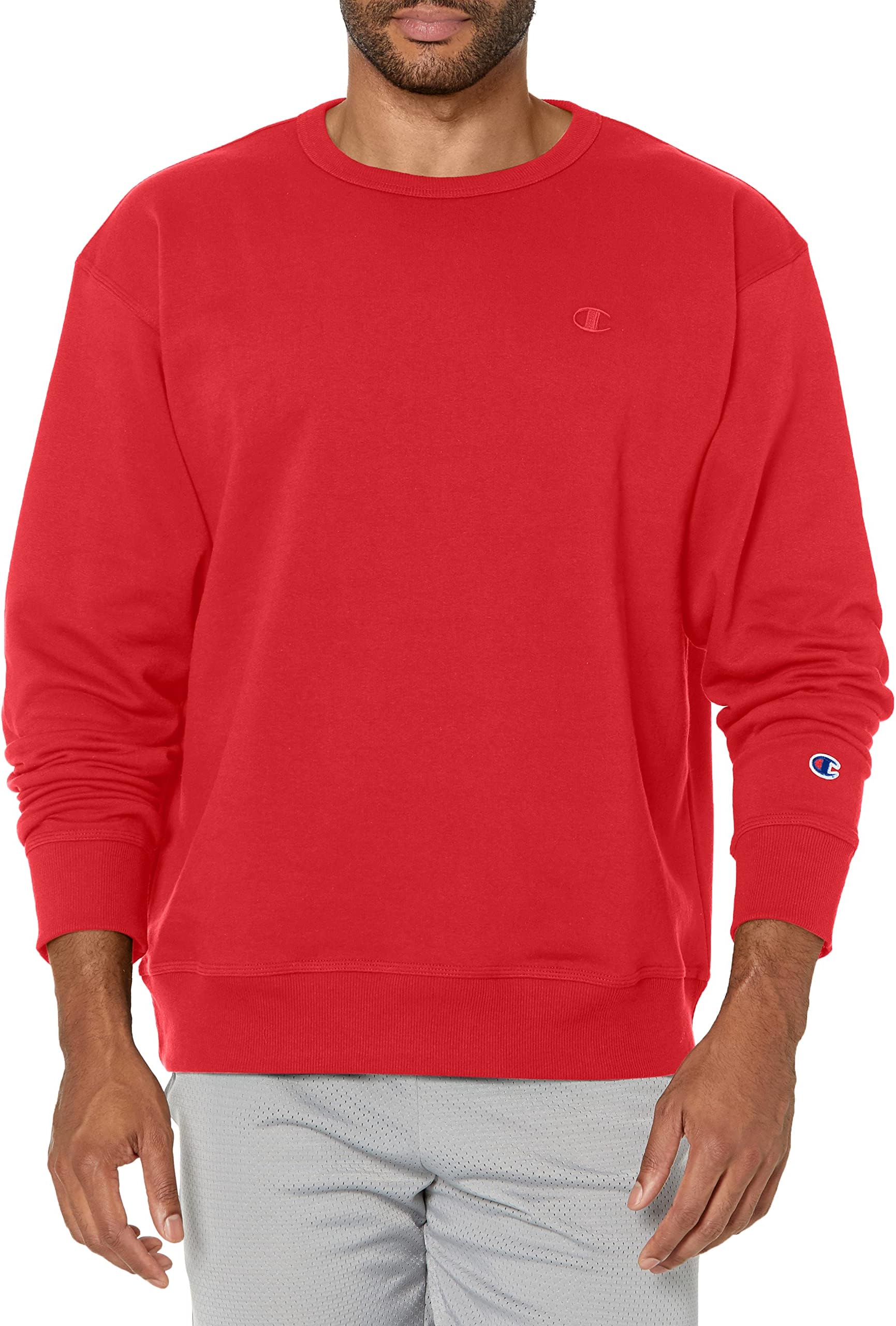 ChampionMen's, Powerblend Fleece, Crewneck Sweatshirts (Reg. Or Big & Tall)