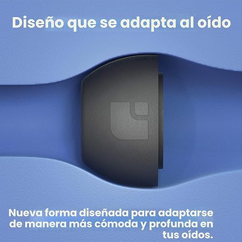 Vista 5 de Foam Masters - Almohadillas de espuma viscoelástica ultra premium para AirPods Pro de 1ª y 2ª generación 3 pares Nueva versión Ajuste seguro