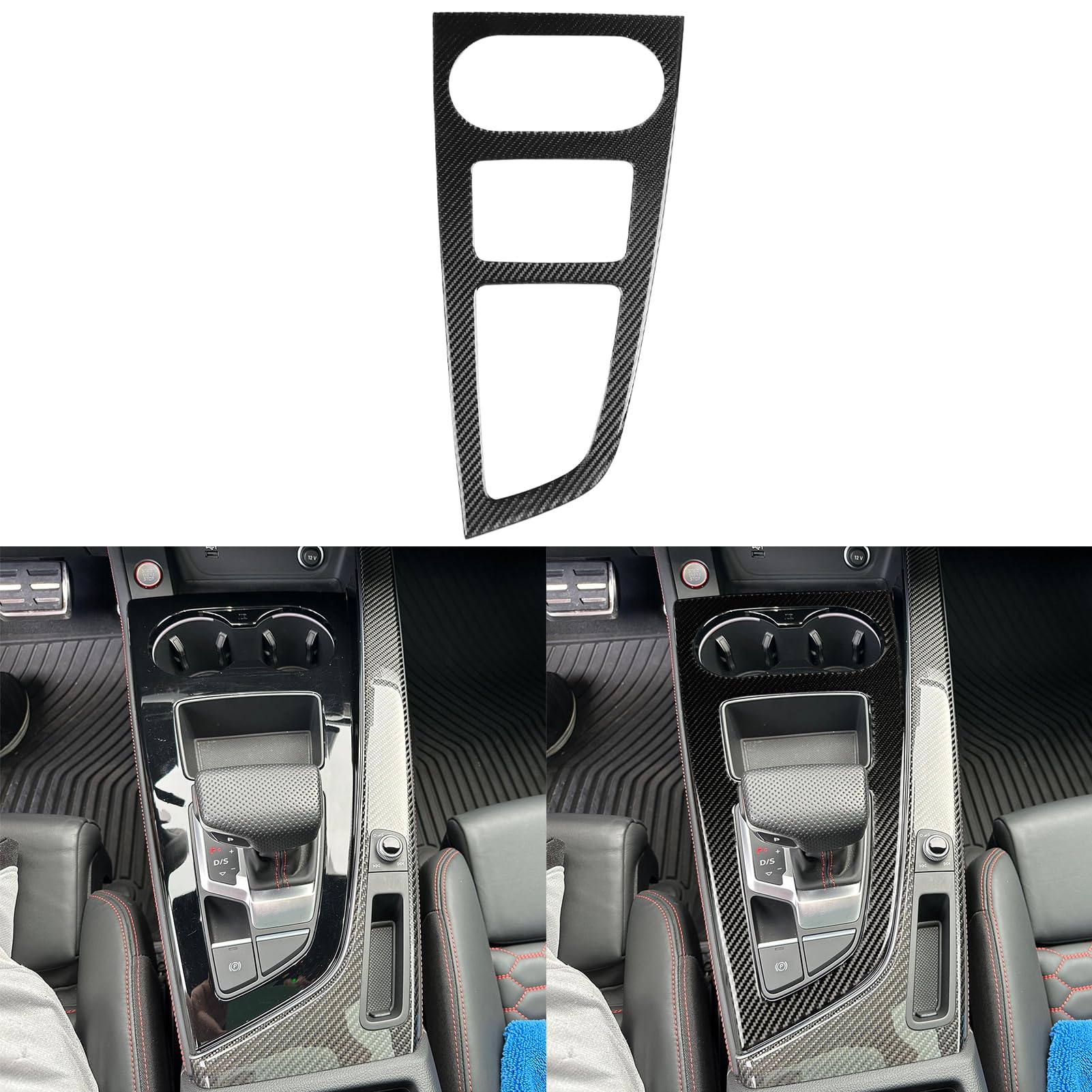 Amazon.com: NVCNX Real Carbon Fiber Compatible with Audi B9 A4 S4