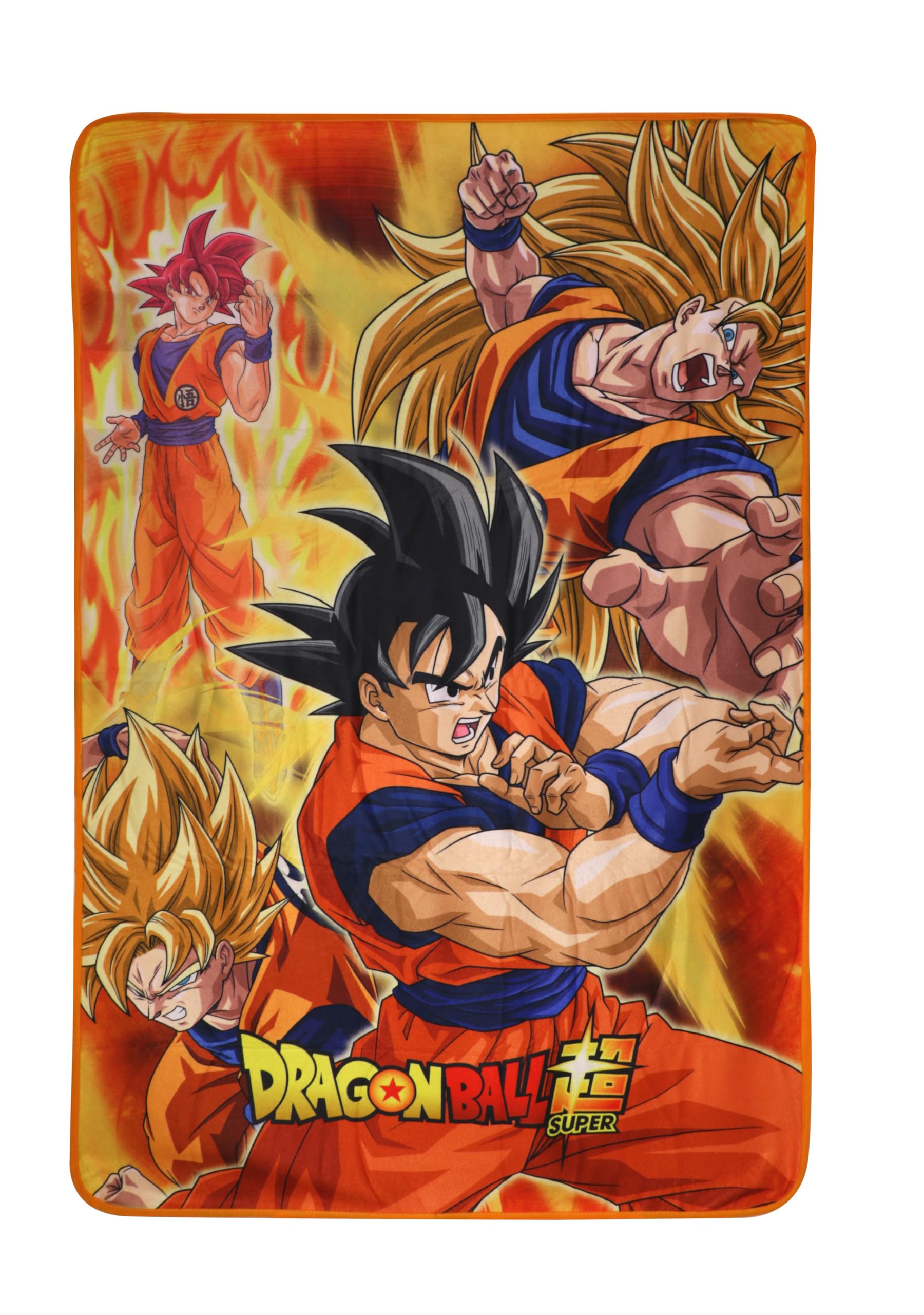 SD TOYS Blanket 100 x 150 cm Battle of Gods Goku States Dragon Ball Super
