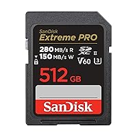 SanDisk 512GB Extreme PRO, scheda SDXC