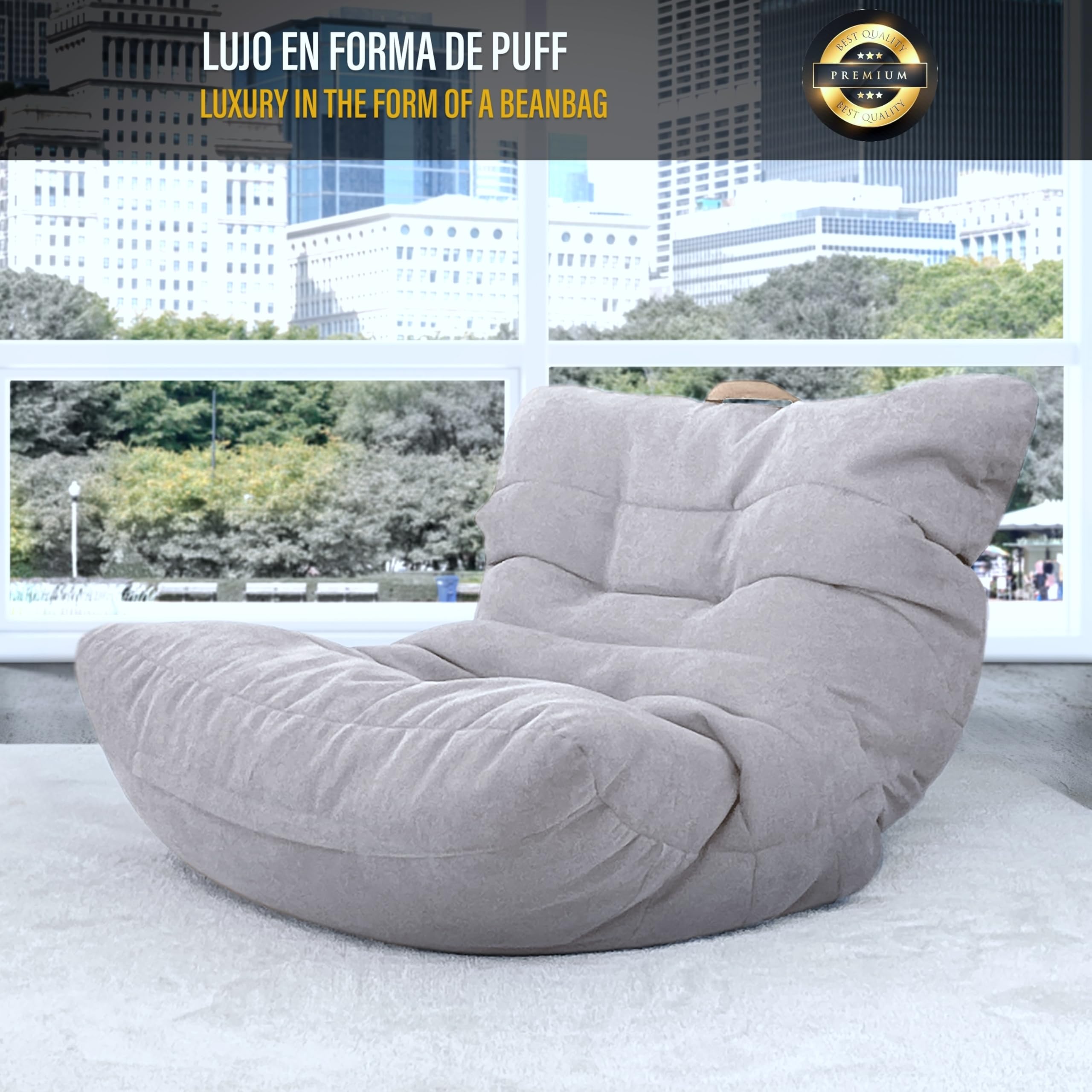 Ambient Lounge Cama De Perro Puff Lounge Pug Puf Tumbona Eva