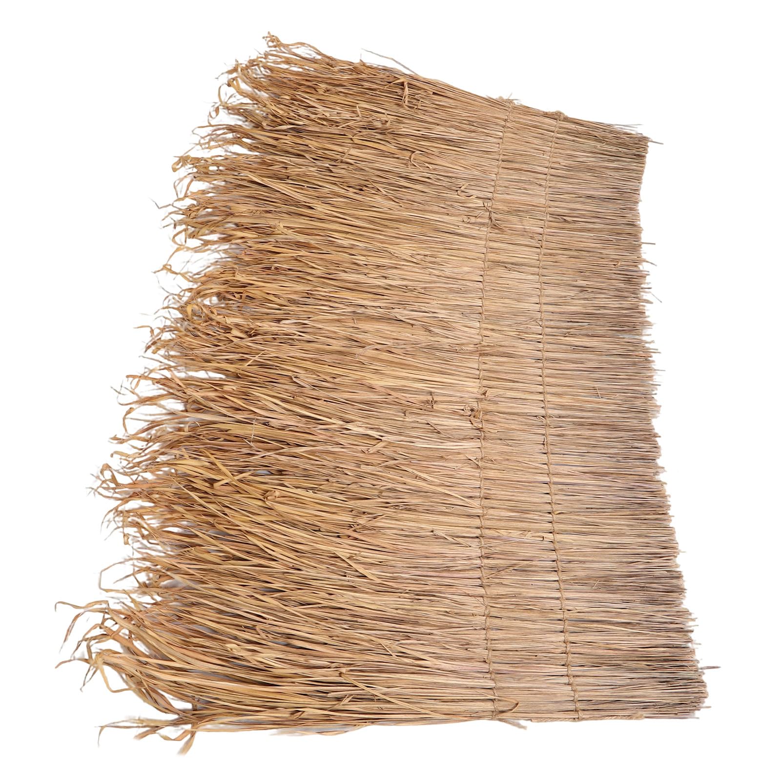 FESTFENDS Natural Grass Roof Thatch for Tiki Bar Huts - Mexican Style Hay Straw Roll Pavilion Thatch Roofing Material for Hawaiian Party Decorations