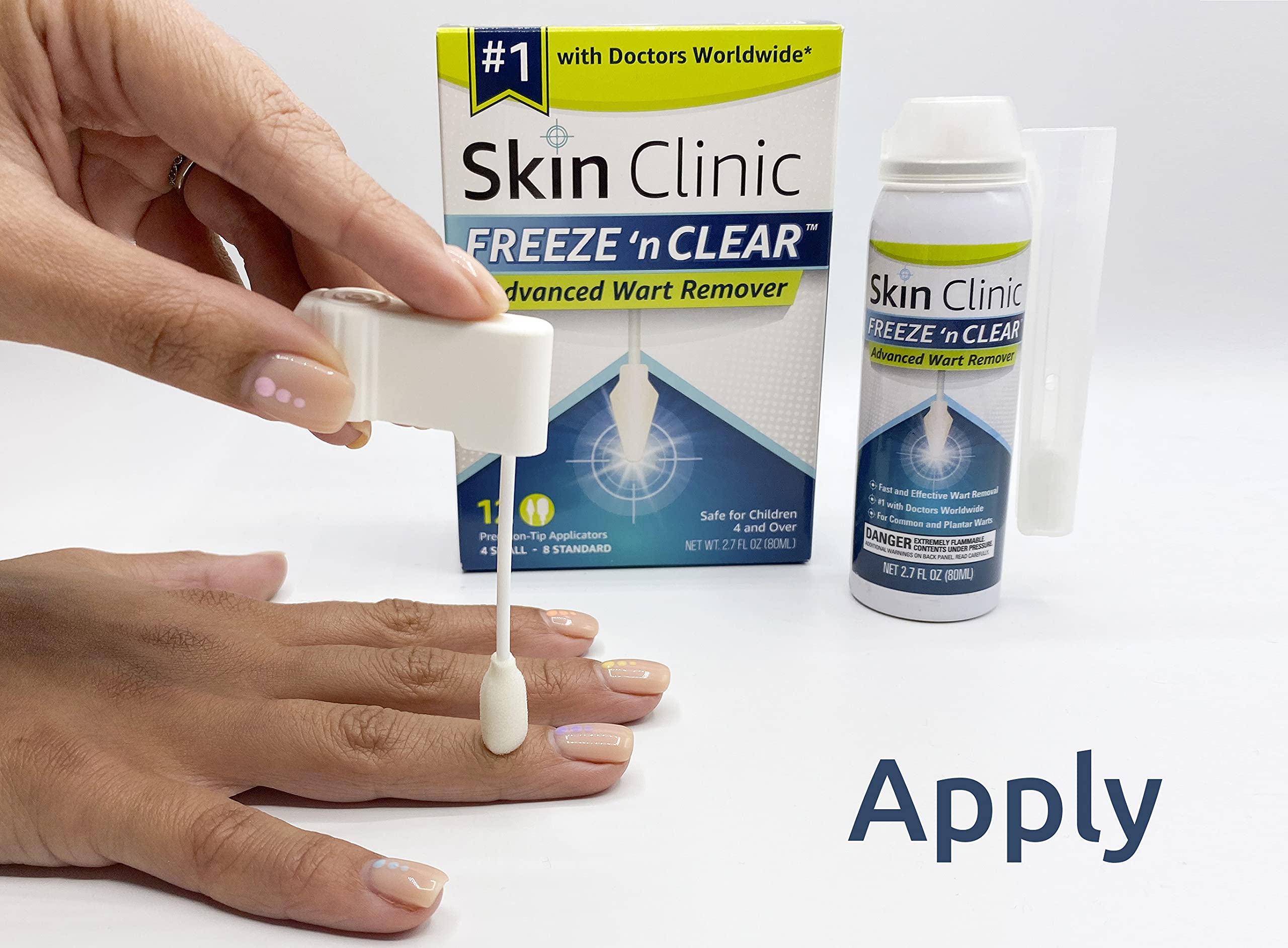 Skin Clinic FREEZE ‘n CLEAR™ Advanced Wart Remover, 1 Wart Removal