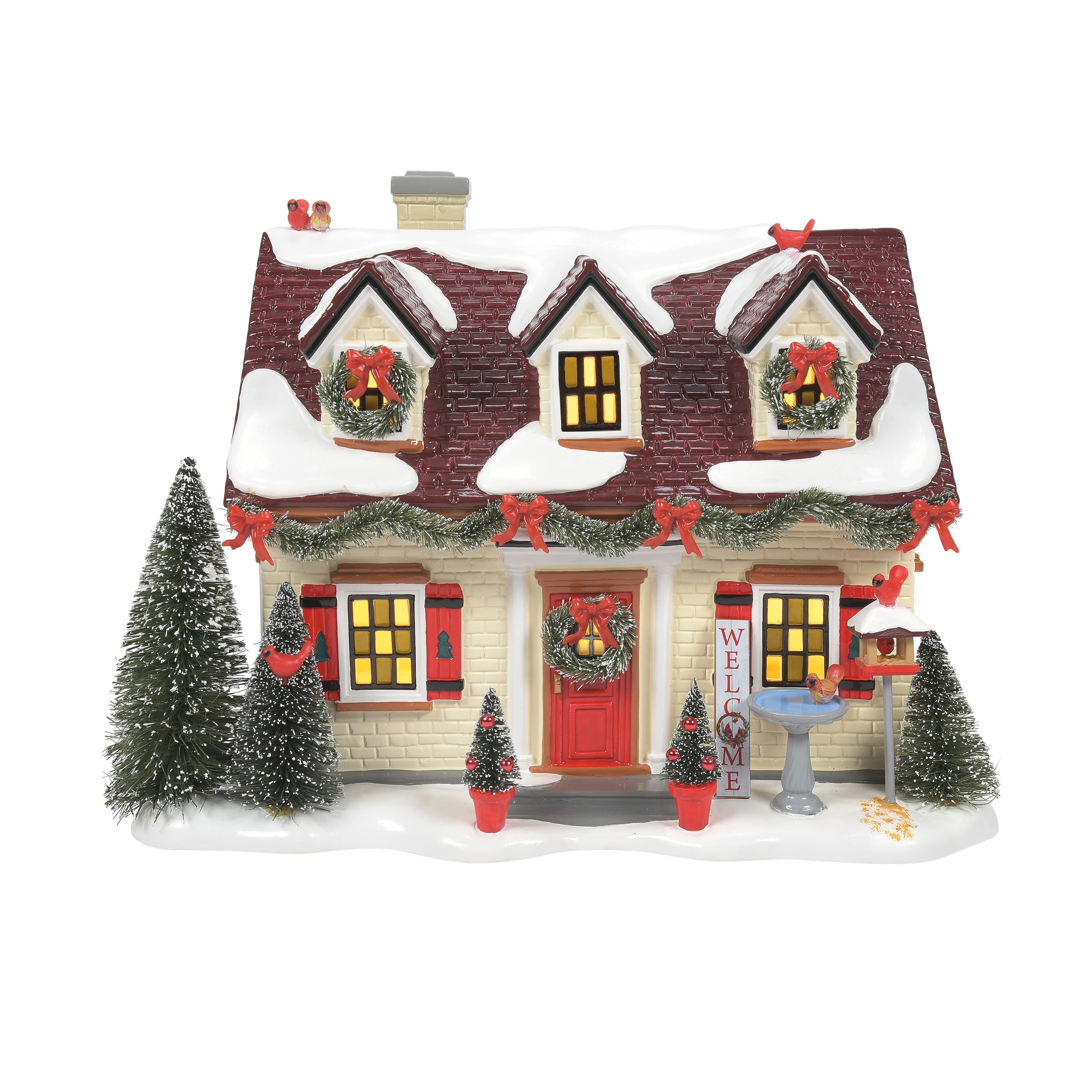 Amazon.com: Department 56 Original Snow Village the Cardinal House