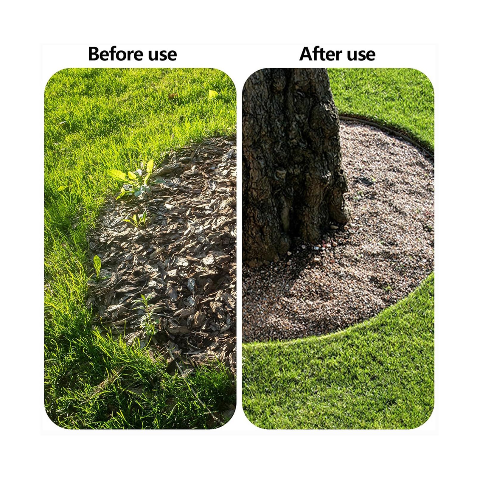 Garden Weasel Edger Carbon Steel Half Moon Manual Lawn Edger T Manico l'agricoltura giardinaggio