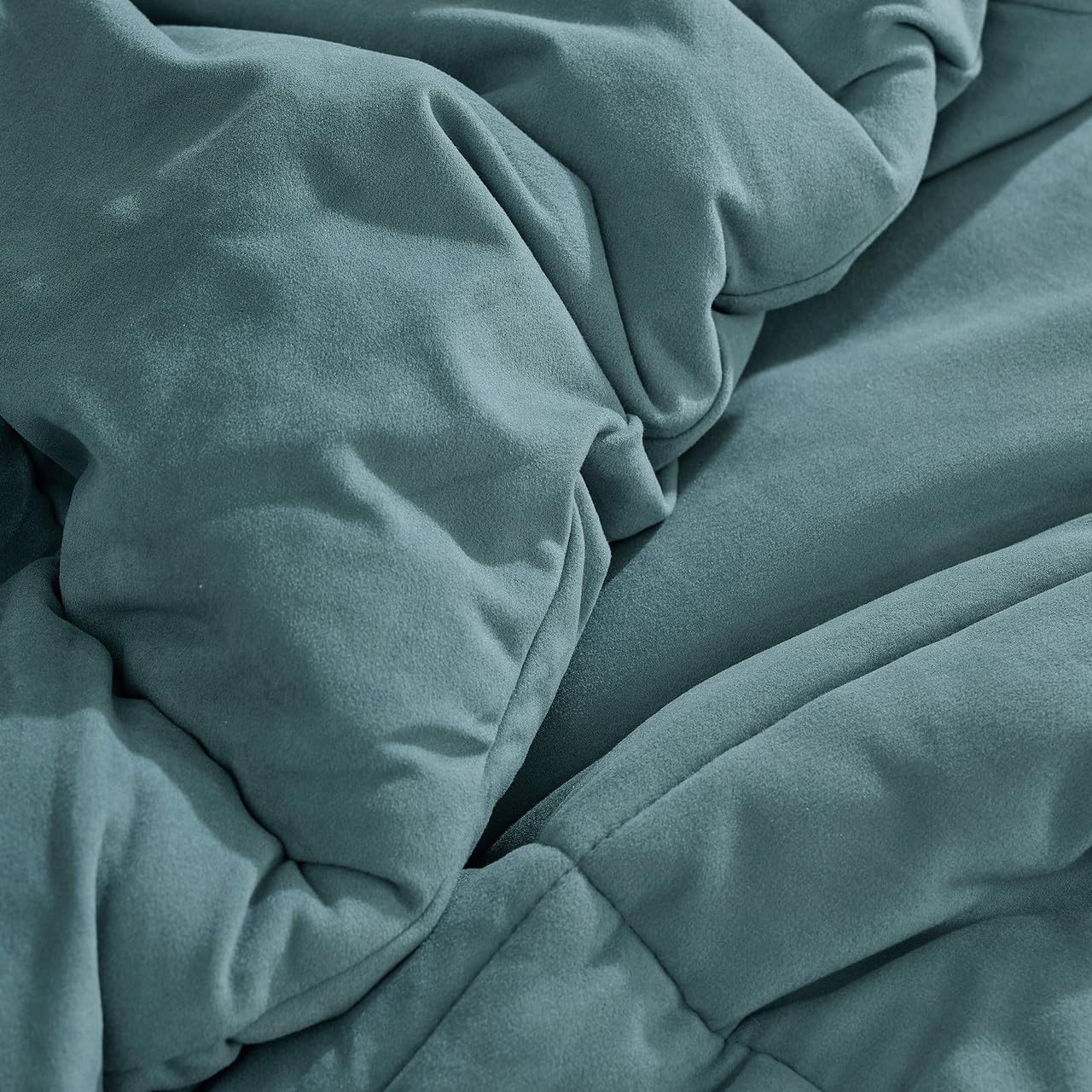 Coma Inducer If My Bed was a Hippo Oversized King Comforter - Tanzania Teal